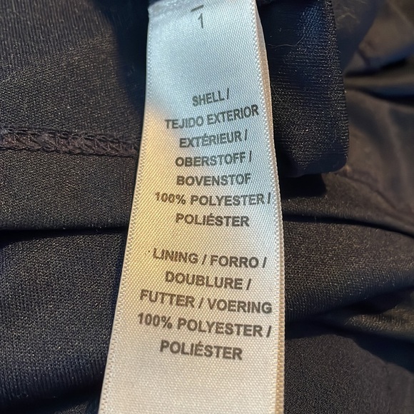 Navy beaded bodice gown - Picture 9 of 10